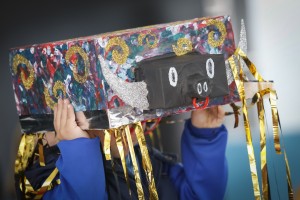 Ação Porto a Porto Importadora/Massas Paganini na Escola da APAE Curitiba - realizada em 3 de outubro de 2016 (Foto: Carlos Poly)