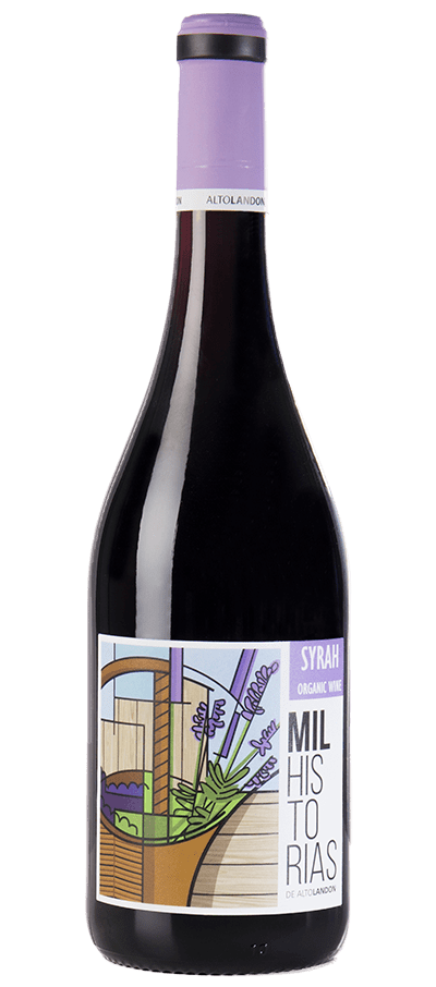 Mil Histórias Syrah vinho tinto vegano