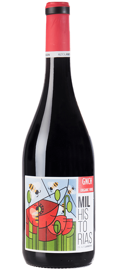 Mil Histórias Garnacha vinho tinto vegano