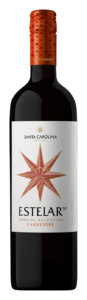 vinho tinto Carmenère linha Estelar 57 vinícola chilena Santa Carolina