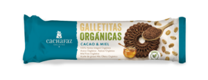 Biscoito doce com sabor de chocolate e mel
