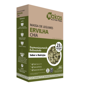 Massa Wakas Multicereal com Chia Fusilli