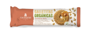 Biscoito orgânico aveia e mel