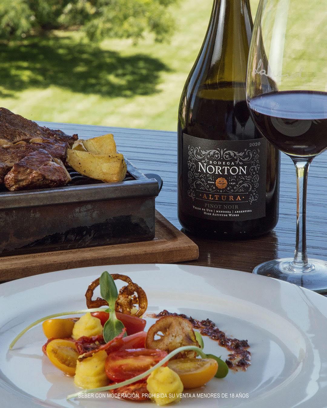 restaurante bodega norton argentina