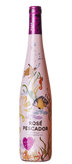 vinho espanhol rosé pescador