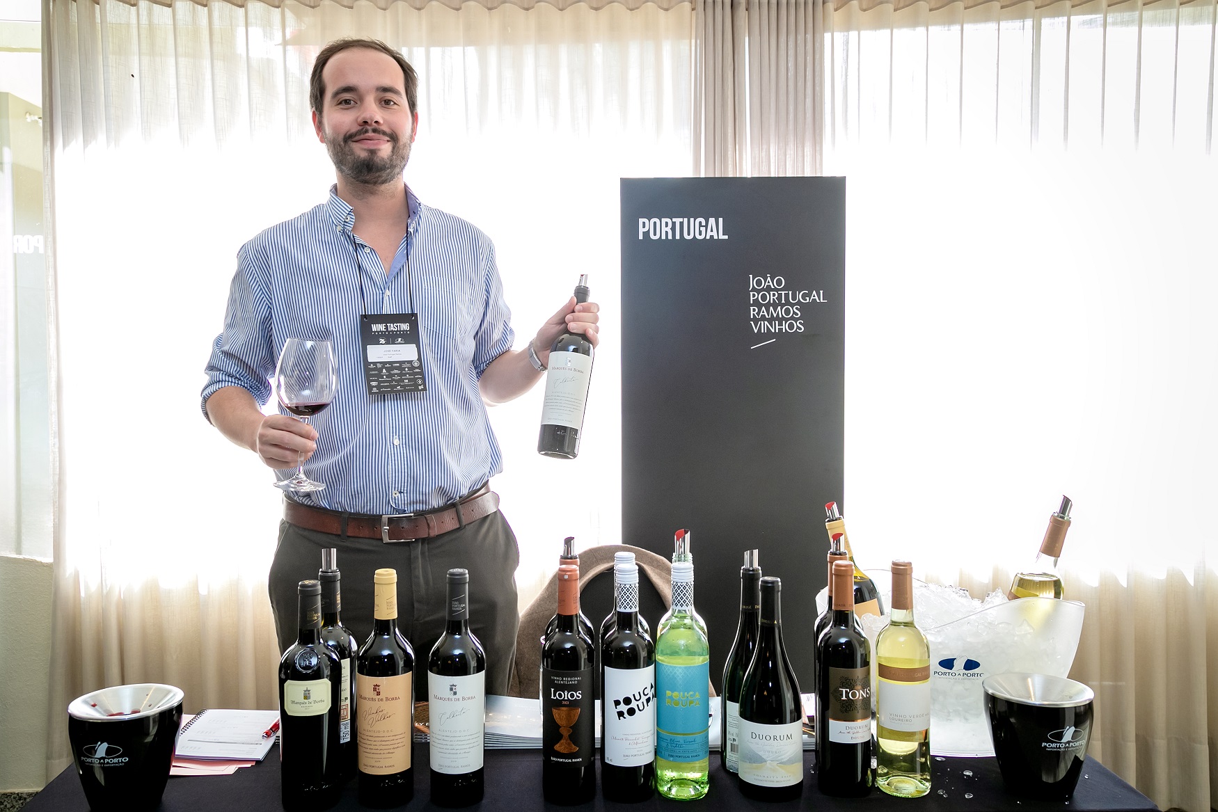 José Miguel Faria da vinícola João Portugal Ramos