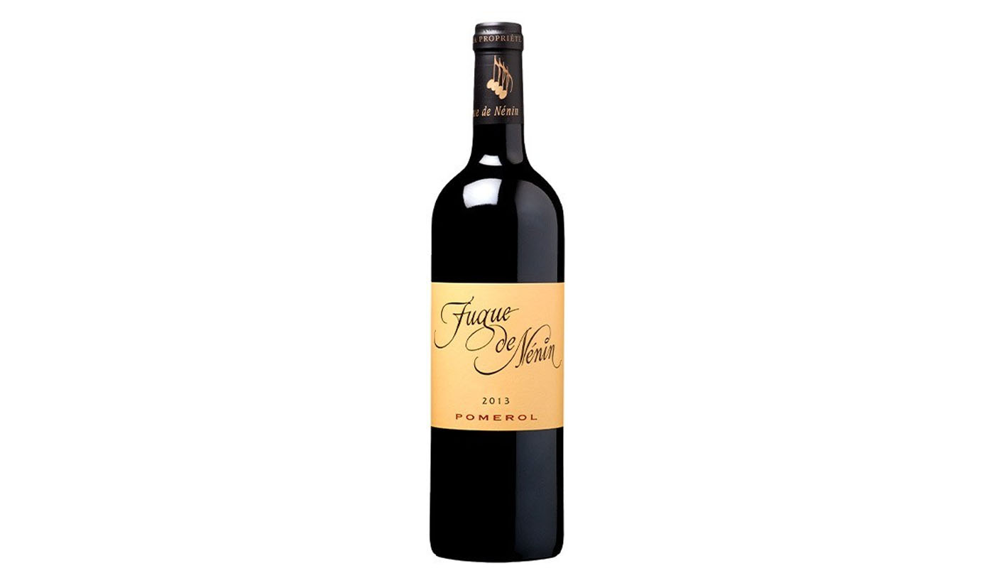 Vinho tinto de Bordeaux Fugue de Nénin AOC Pomerol
