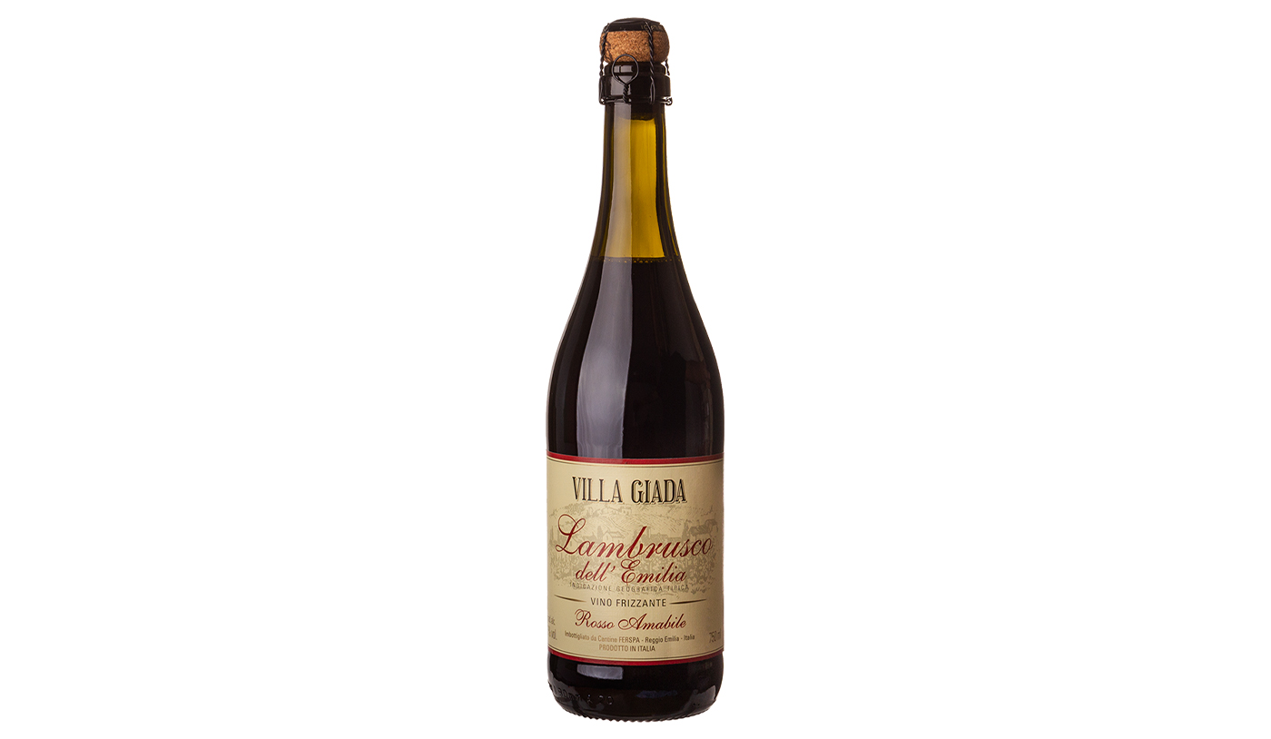 vinho italiano lambrusco villa giada amabile tinto