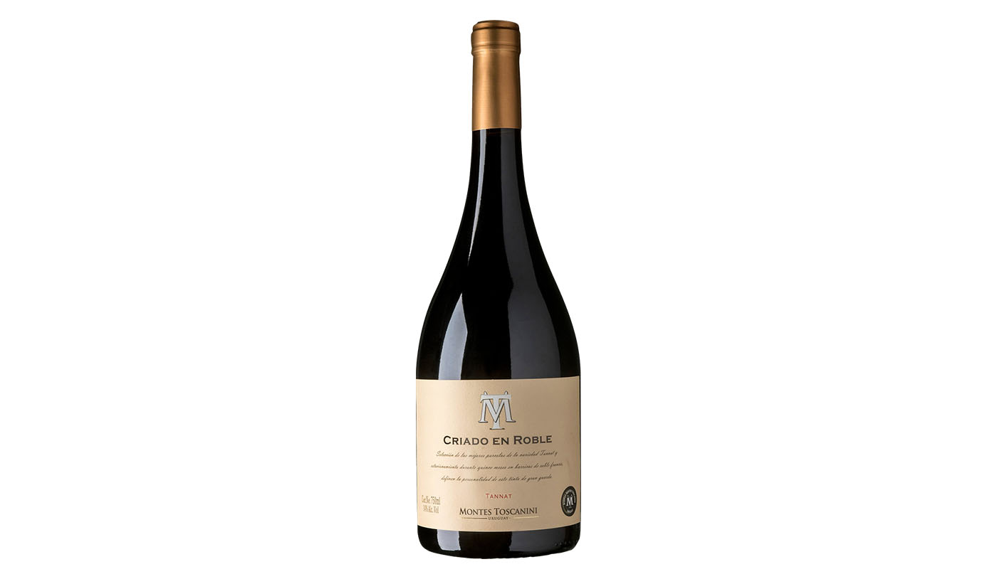 vinho tinto uruguaio Criado en Roble