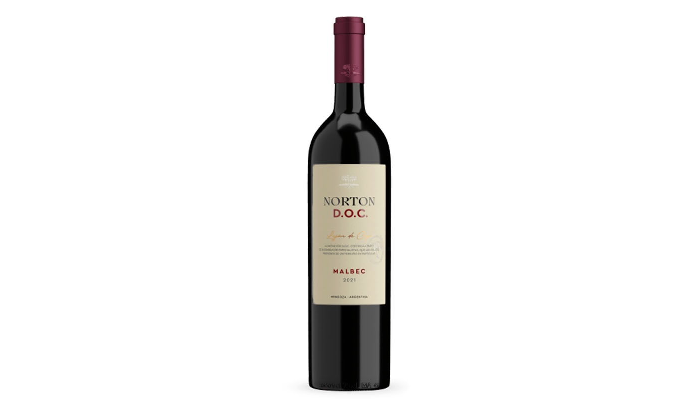 vinho tinto argentino Norton DOC Malbce