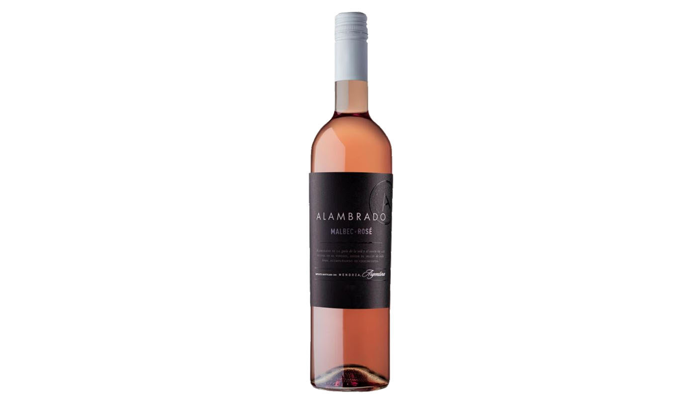 vinho rosé argentino Alambrado Malbec