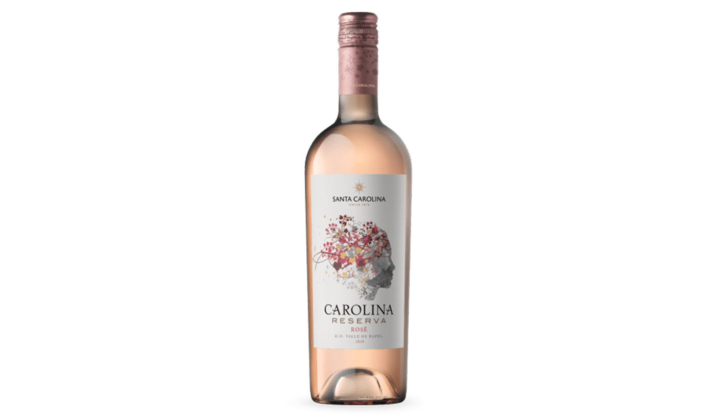 vinho rosé chileno Carolina Reserva