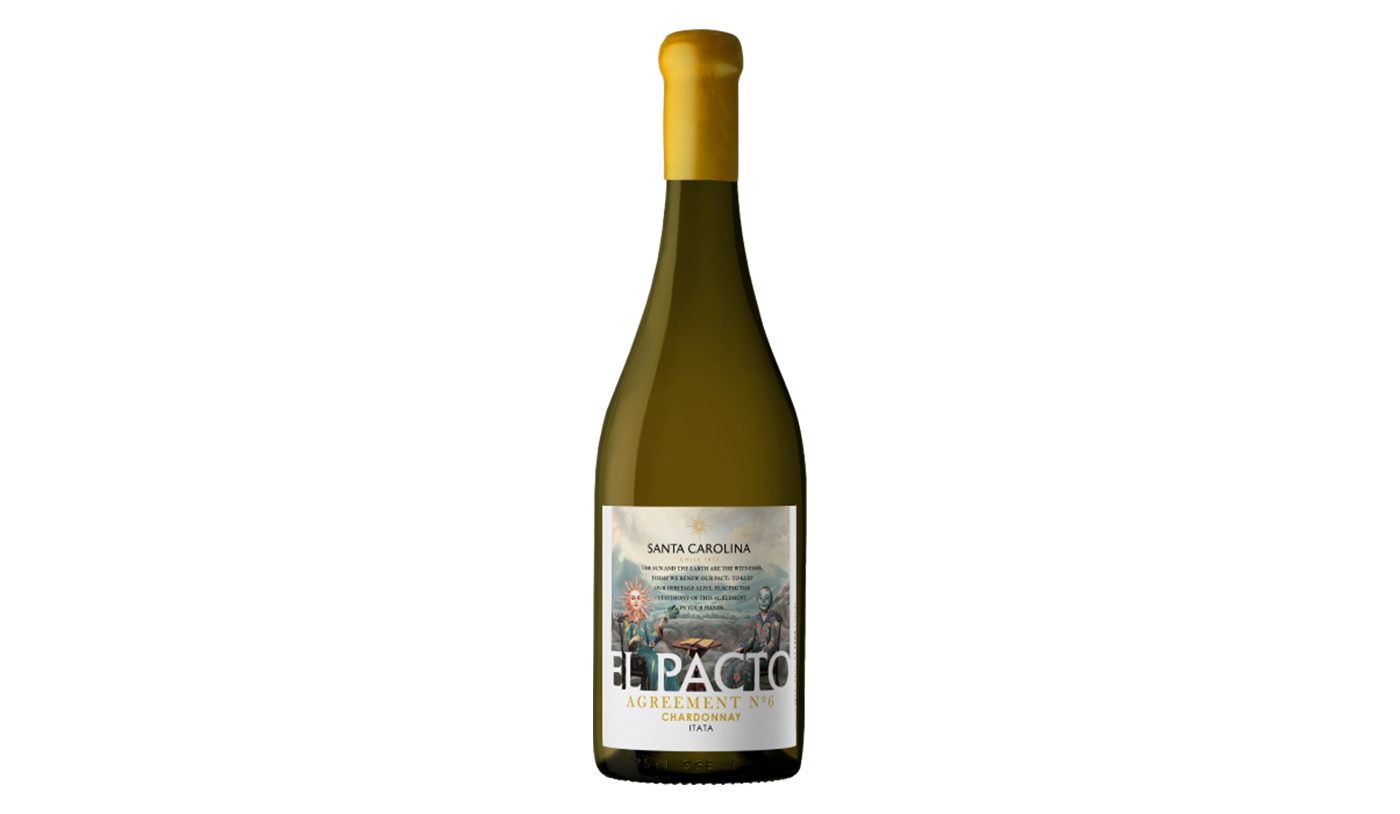 vinho branco chileno El Pacto Chardonnay
