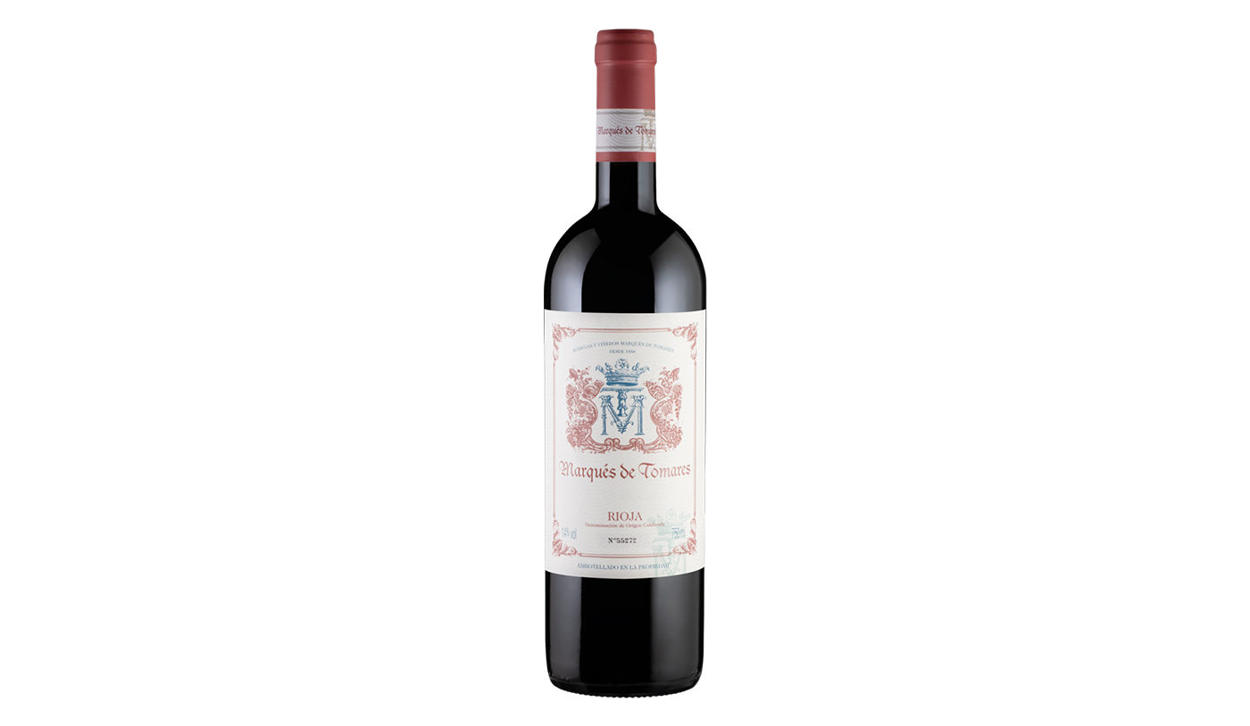 vinho tinto espanhol Marquês de Tomáres Crianza