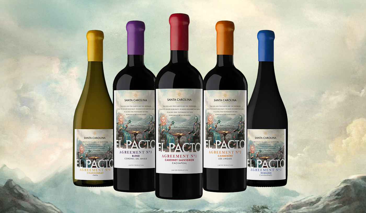 Santa Carolina expande portfólio no Brasil com a nova linha de vinhos El Pacto