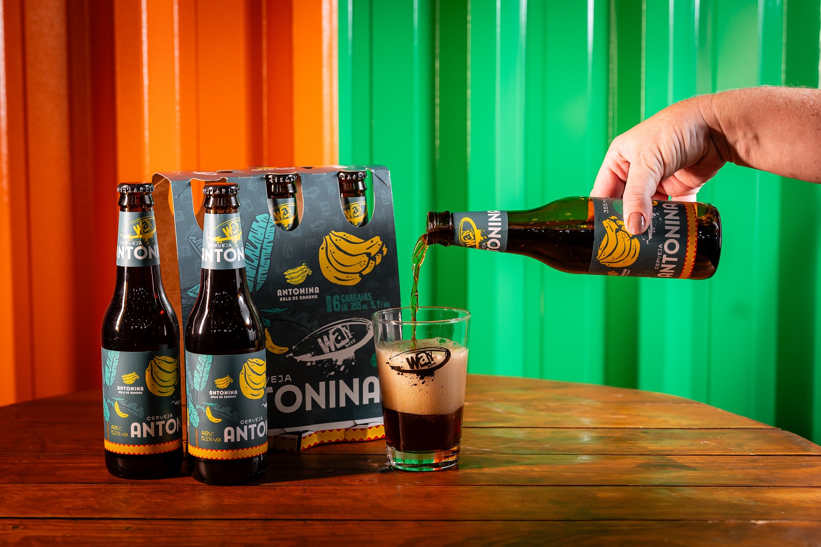 Porto a Porto inicia distribuição da cerveja Way Beer com sabor bala de banana de Antonina