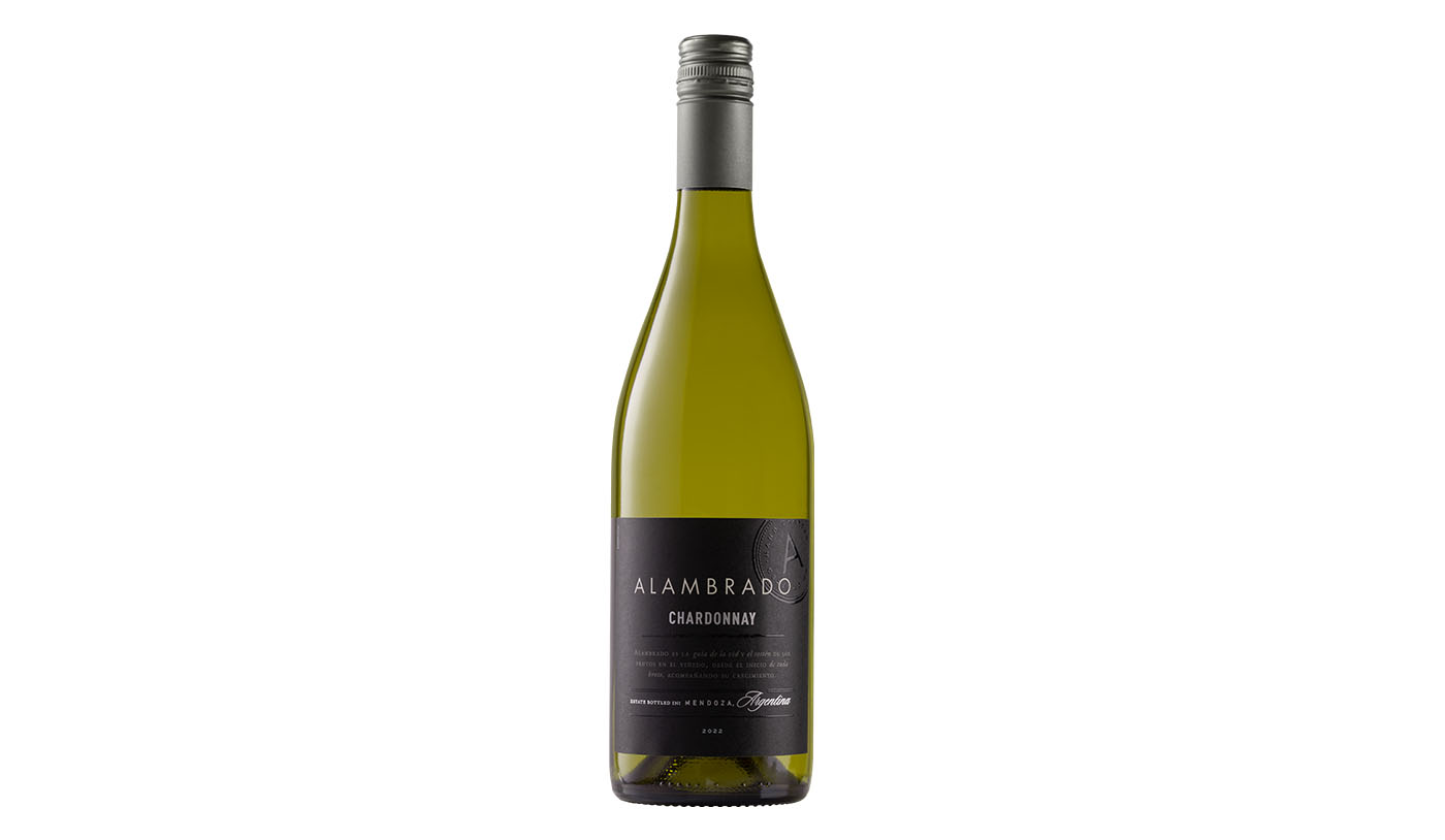 vinho argentino Alambrado Chardonnay Etiqueta Negra