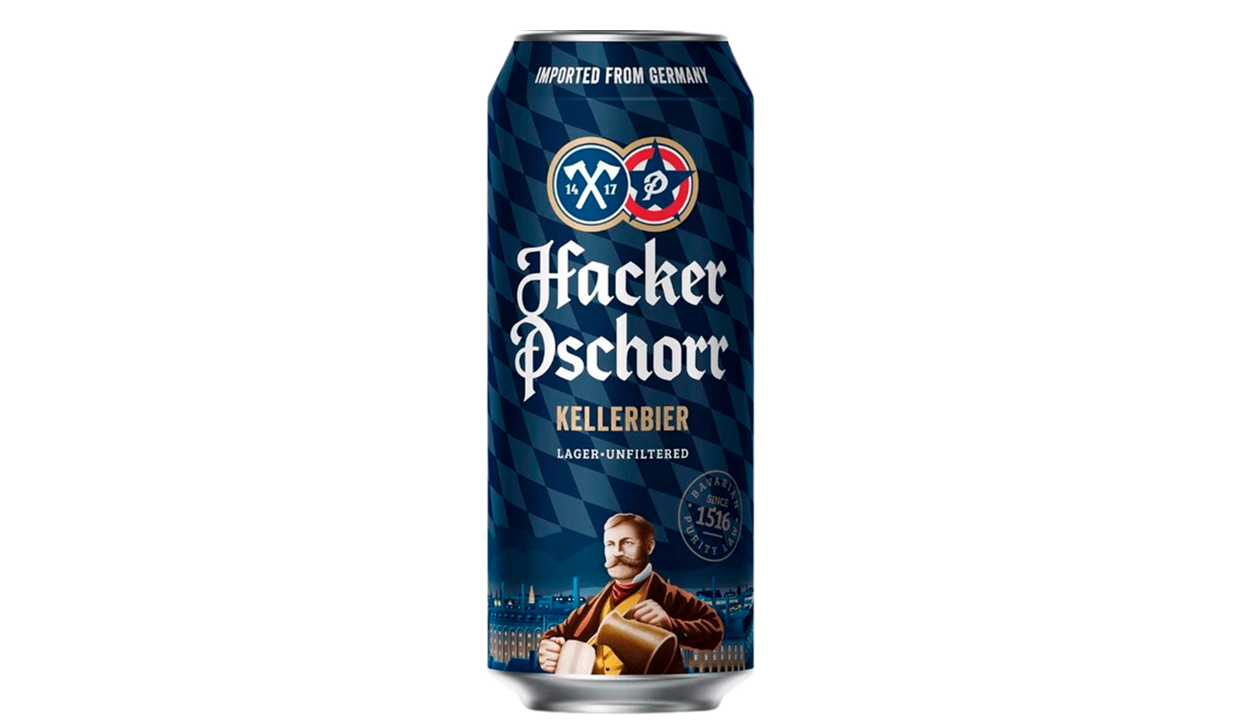 cerveja alemã Hacker Pschorr Kellerbier