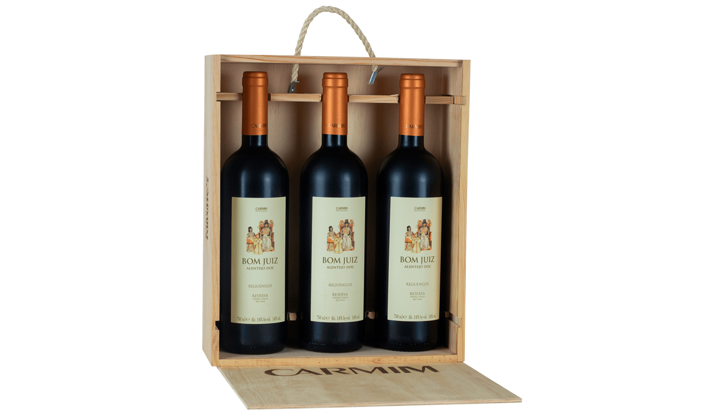 kit vinho portugues Bom Juiz