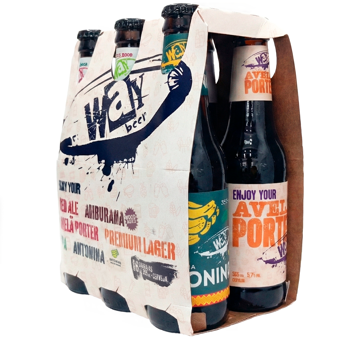 Way Beer lança pack misto com 6 cervejas