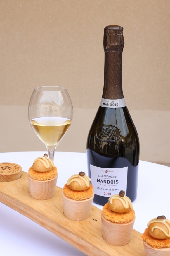 O novo champagne Mandois Victor Blanc de Blancs 2013 chega ao Brasil